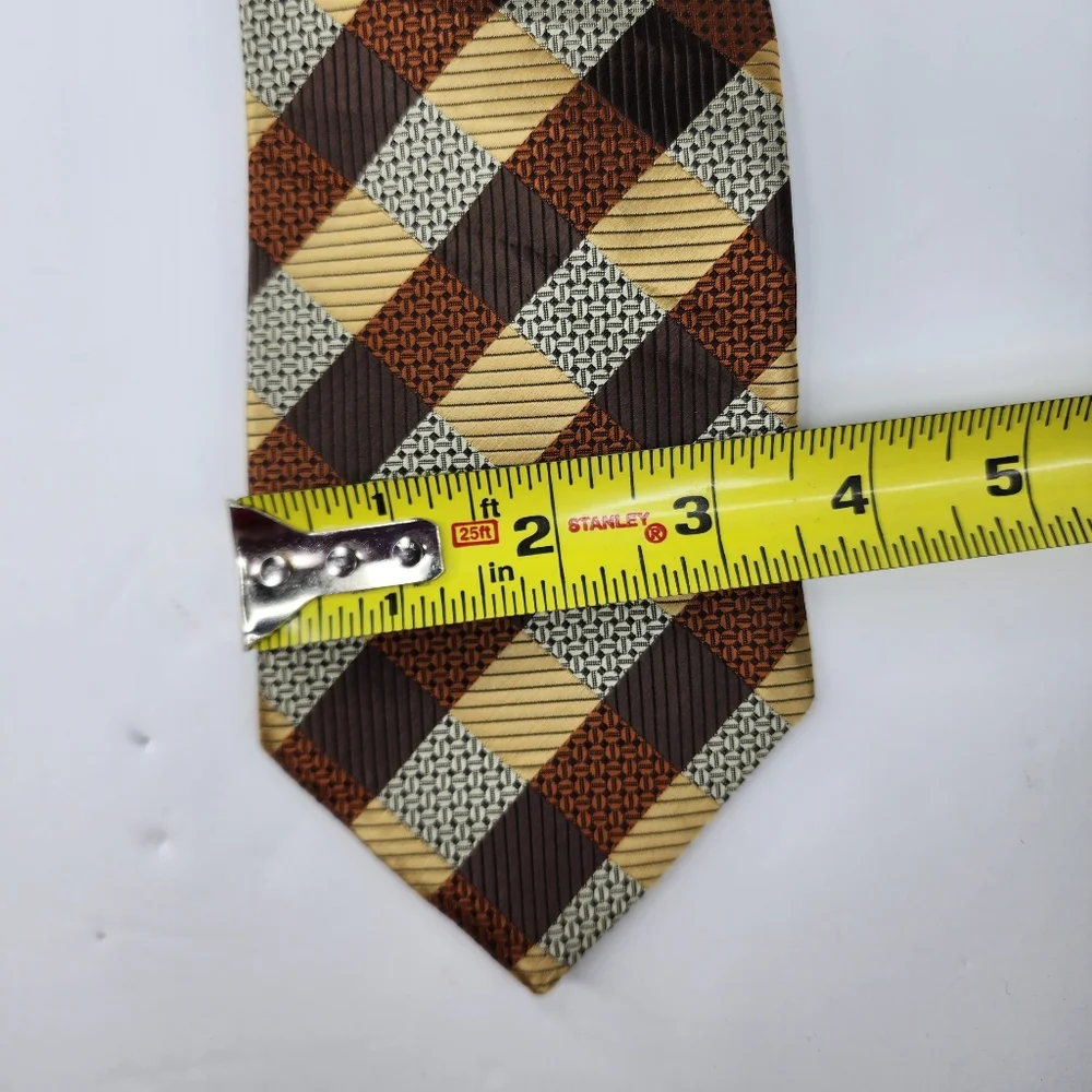 BERGAMO NEW YORK Tan Tie.